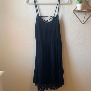 Strappy Black Dress | Sz L